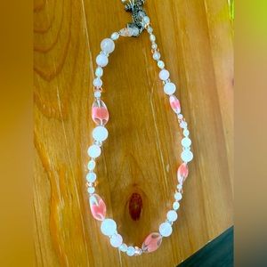 NWT glass necklace local made
